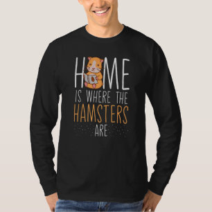 Camiseta Hámster Mascota Animal Cute Cages Ball Wheel Food