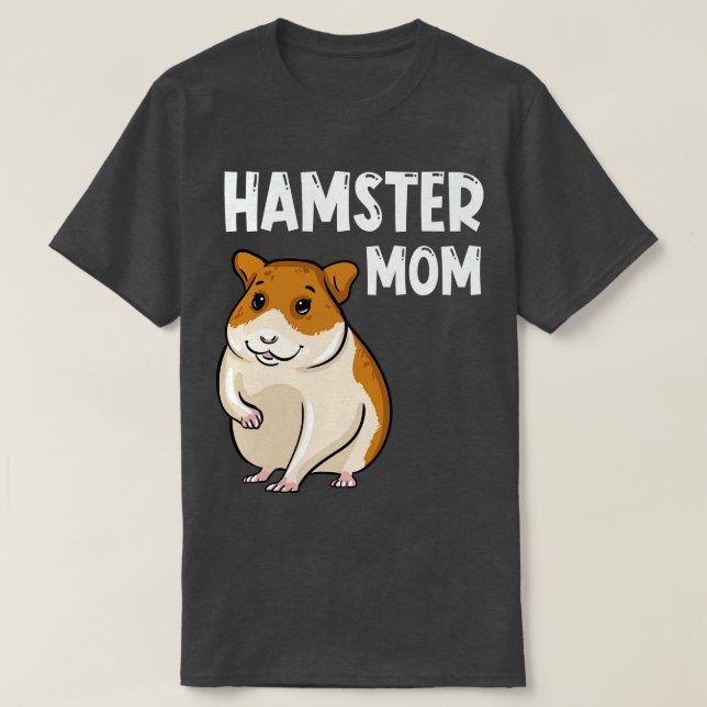 Camiseta Hamster Mom 1 (Diseño del anverso)