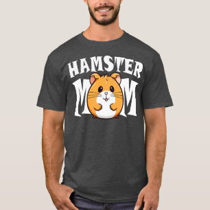 Camiseta Hamster Mom Cute toon Hamsters Mother
