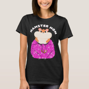 Camiseta Hamster Mom Dwarth Syrian European Golden Hamster