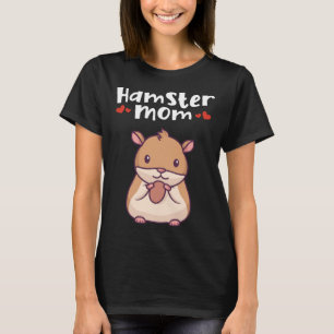 Camiseta Hamster Mom Dwarth Syrian Golden Hamster