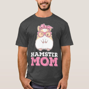 Camiseta Hamster Mom Funny Hamsters Chubby Kawaii Mascota