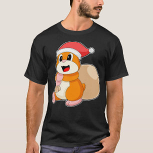 Camiseta Hamster Navidad Sack