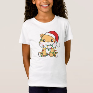 Camiseta Hámster Navidades Animales de Invierno Holiday Ham
