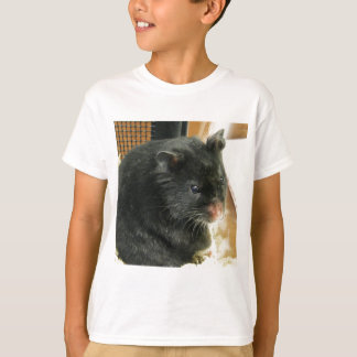 Camiseta Hámster negro