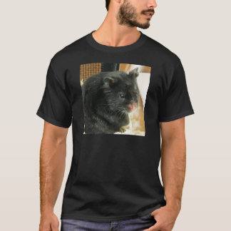 Camiseta Hámster negro