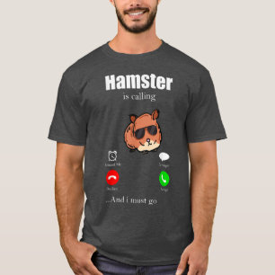 Camiseta Hamster Nocturnal Omnivore Guinea Rodent