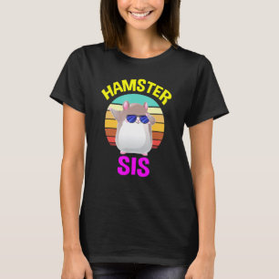 Camiseta Hamster Para Chicas Hermana Sis Cute Costume