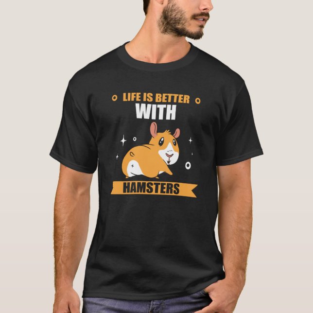 Camiseta Hamster pet hamster hamster hamster owners (Anverso)