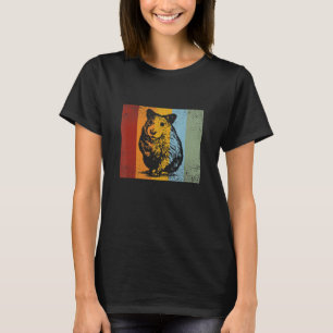 Camiseta Hamster Retro Vintage Hamster Animal