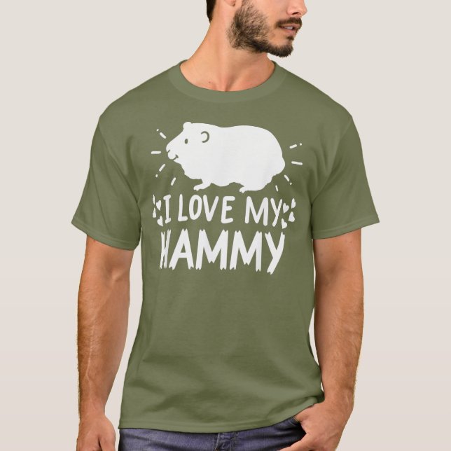 Camiseta Hamster Rodent Cavy Mascota (Anverso)