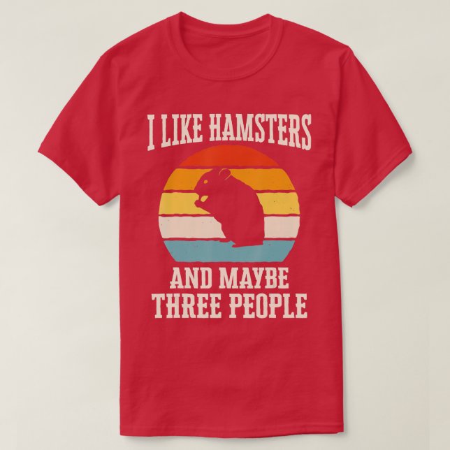 Camiseta Hamster sirio Dwarf Hamster (Diseño del anverso)