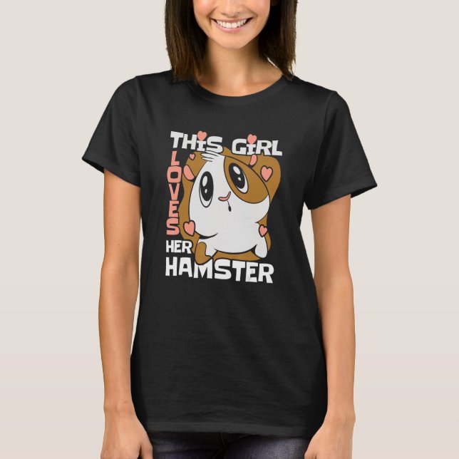 Camiseta Hamster sirio Dwarf Hamster Gril (Anverso)