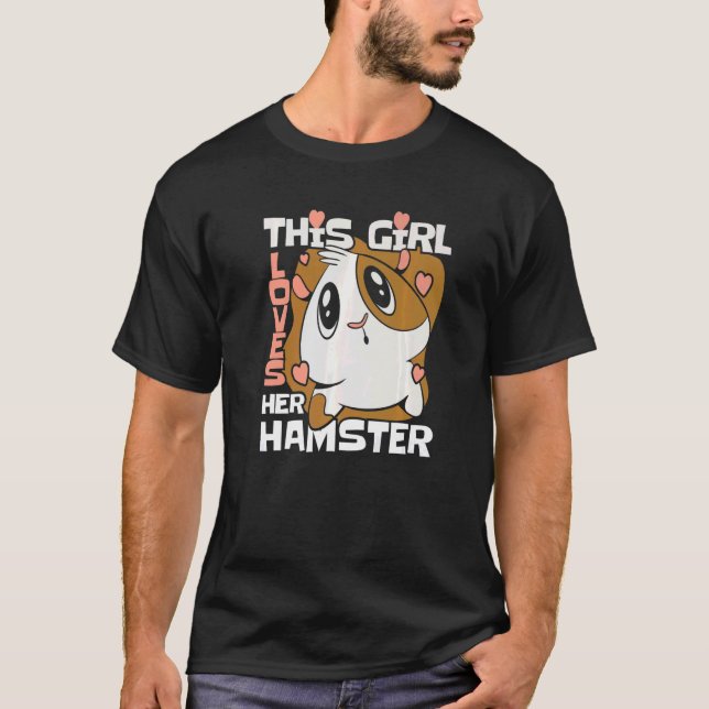 Camiseta Hamster sirio Dwarf Hamster Gril (Anverso)