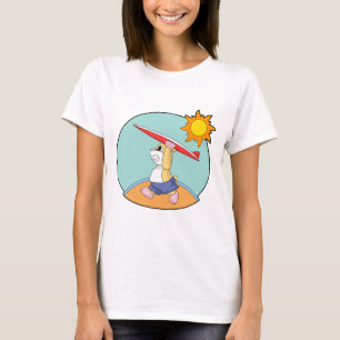 Camiseta Hámster surf surfboard verano