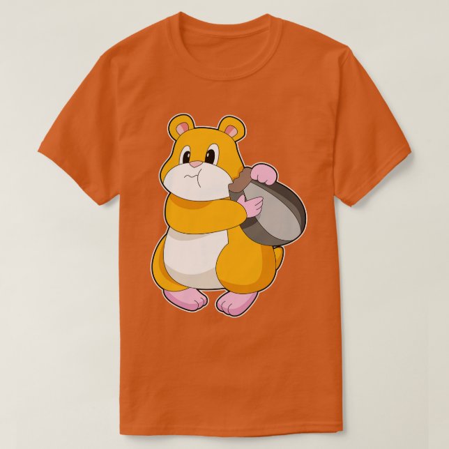 Camiseta Hamster Walnut (Diseño del anverso)