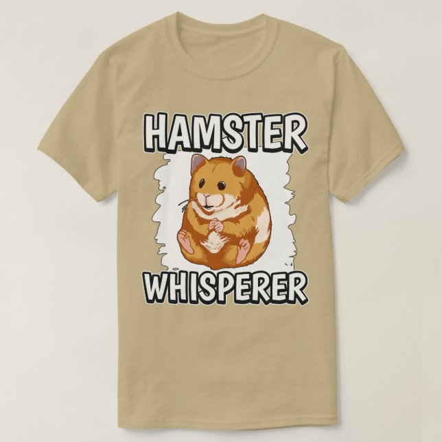 Camiseta Hamster Whisperer (Diseño del anverso)