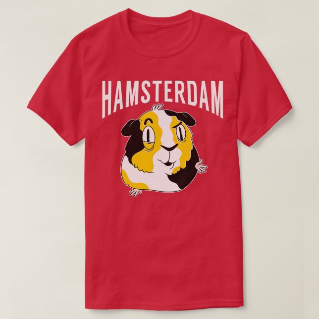 Camiseta Hamsterdam Cute Hamster Lover (Diseño del anverso)
