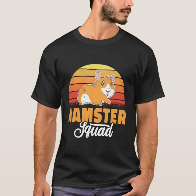Camiseta Hamsters de animales de roedor de martillo (Anverso)