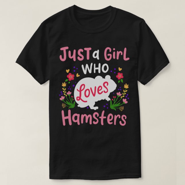 Camiseta Hamsters Hamster Lover 2 (Diseño del anverso)
