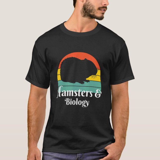 Camiseta Hamsters Y Biología (Anverso)