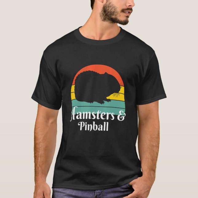 Camiseta Hamsters Y Pinball (Anverso)