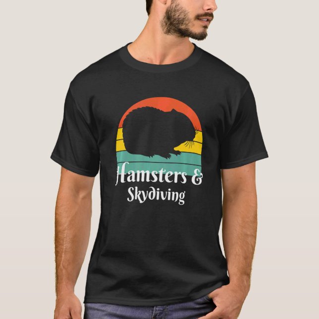 Camiseta Hámsters Y Skydiver (Anverso)