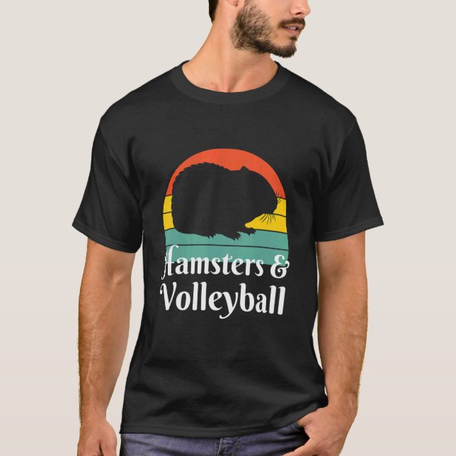 Camiseta Hamsters Y Voleibol (Anverso)
