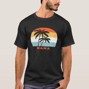 Camiseta Hana Maui Vintage Sun Surf Throwback Retro Vacatio