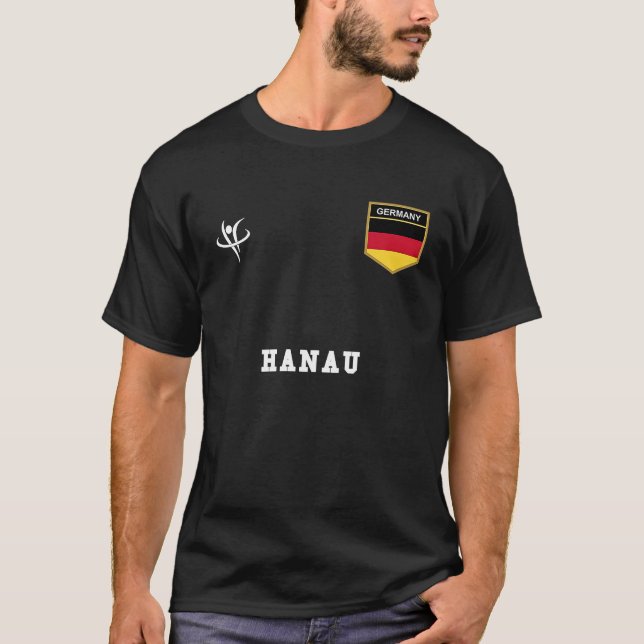 Camiseta HANAU Alemania Vintage Sports (Anverso)