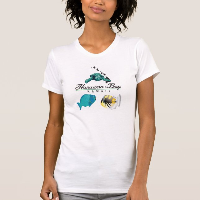 Camiseta Hanauma Bay Hawaii (Anverso)
