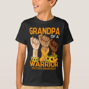 Camiseta Hand Abupa Of A Warrior RSD CRPS Awareness Sunfl