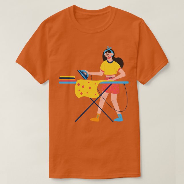 Camiseta Hand Drake IRONING WOMAN (Diseño del anverso)