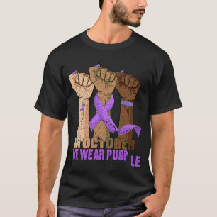 Camiseta Hand En Octubre Awaren La Violencia Doméstica De L