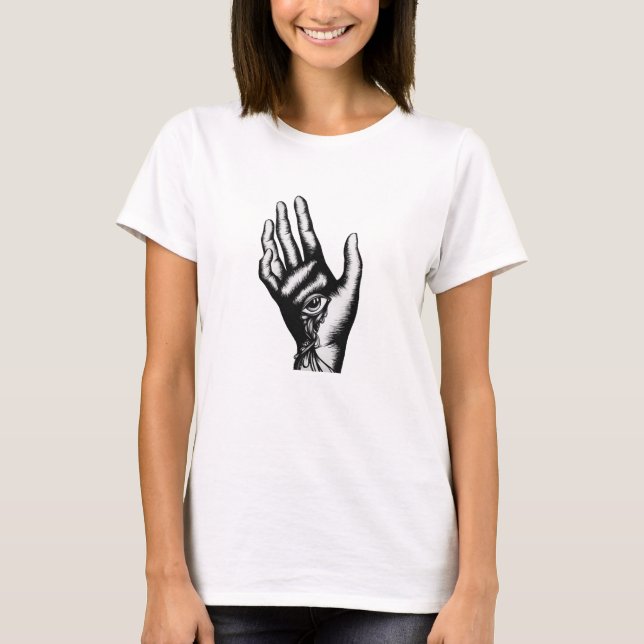 Camiseta Hand eye Tee (Anverso)