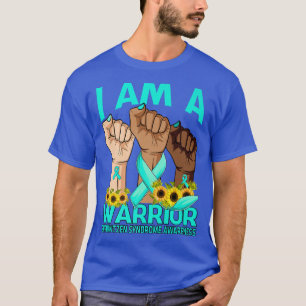 Camiseta Hand I Am A Warrior Shprintzen Syndrome Awareness 