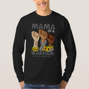 Camiseta Hand Mama De Un Guerrero Dislexia Conciencia Sunfl