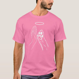 Camiseta Hand & Paw with Halo - Homenaje en memoria de Masc