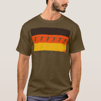 Camiseta Handball Ball Germany Flag Handball Player Gift