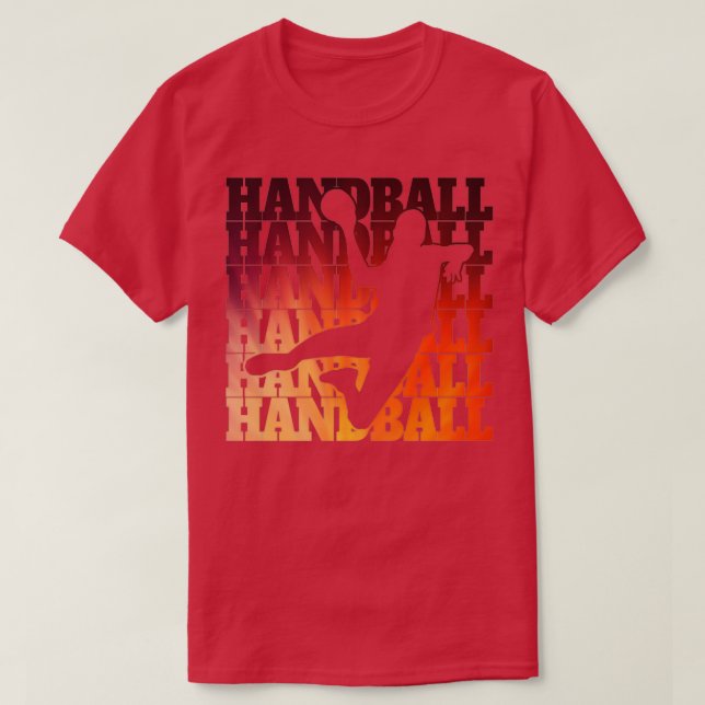 Camiseta Handball design (Diseño del anverso)