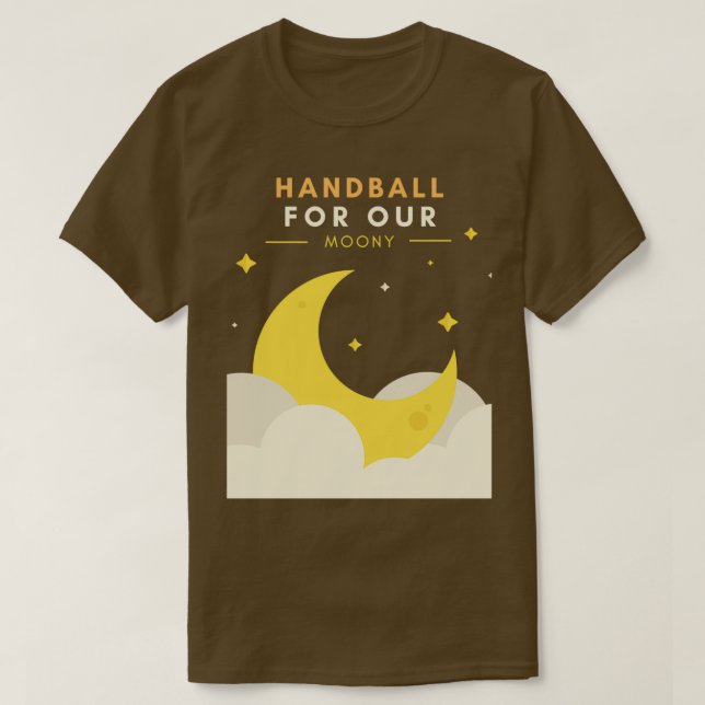 Camiseta Handball For Our Moony (Diseño del anverso)
