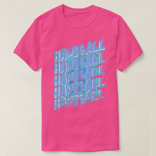 Camiseta Handball Handball Handballspieler 18 (Diseño del anverso)