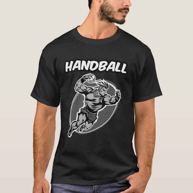 Camiseta Handball Player Team Coach (Anverso)