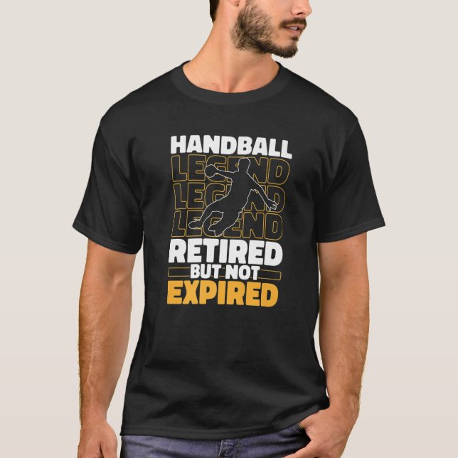 Camiseta Handball Retired Sport  Handball (Anverso)
