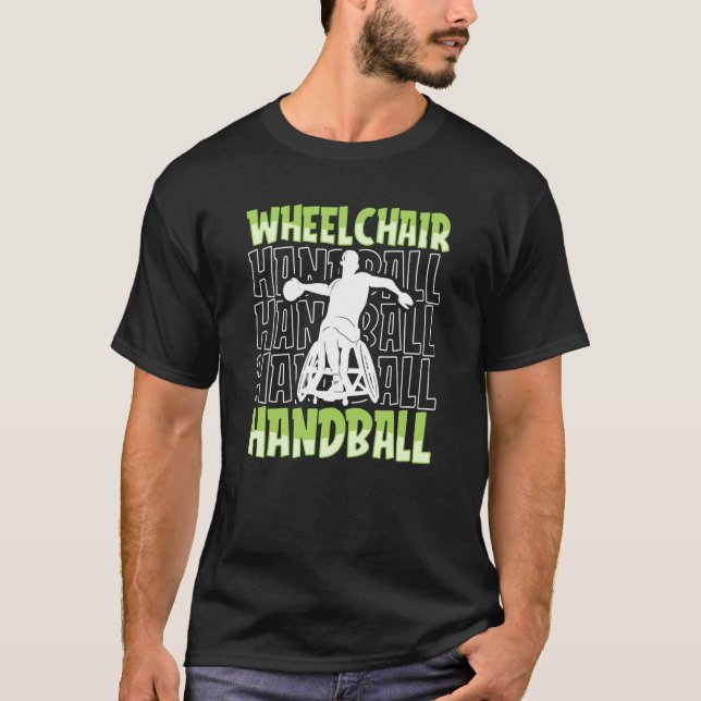 Camiseta Handball Wheelchair  Sport Handball (Anverso)