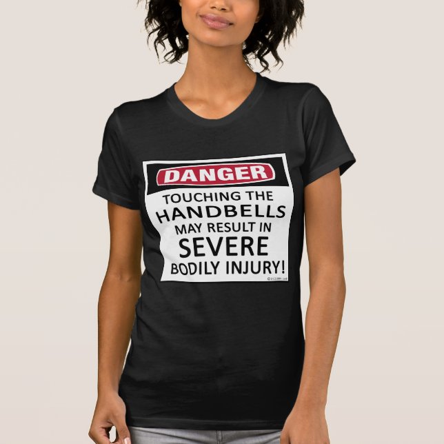 Camiseta Handbells del peligro (Anverso)