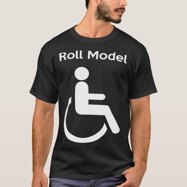 Camiseta Handicap de modelo de rol desactivado (Anverso)