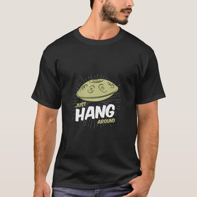 Camiseta Handpan Hang Music Sound Design Premium T-Shirt (Anverso)