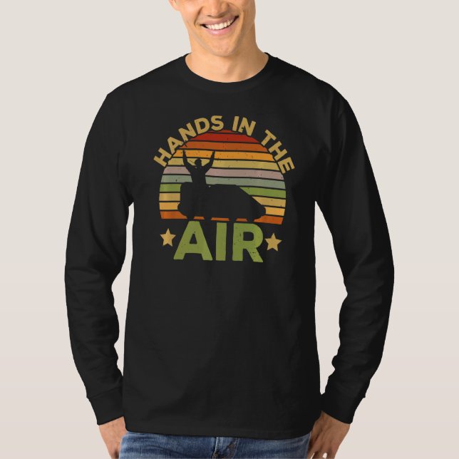 Camiseta Hands In The Air Roller Coaster  Rollercoaster Rid (Anverso)