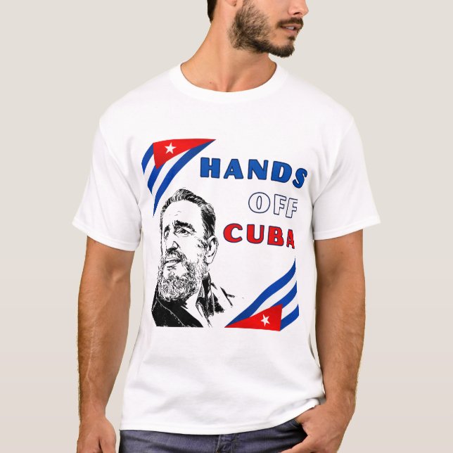 Camiseta Hands off Cuba (Anverso)
